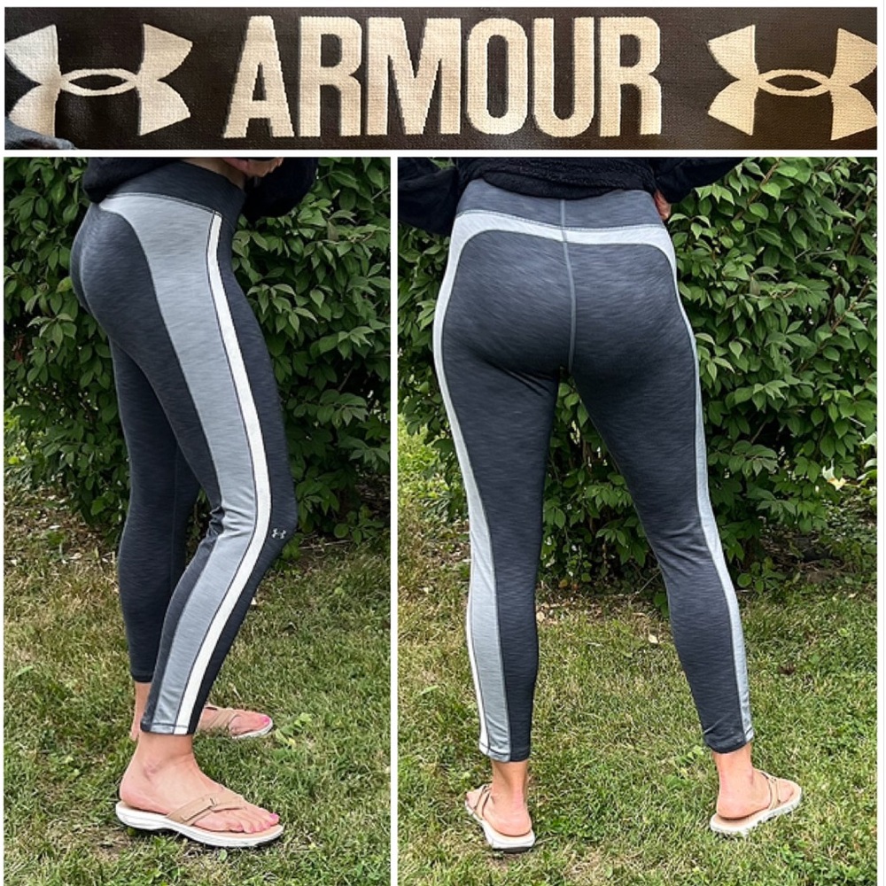 - Under Armour L ColdGear Compression Fitness Tights! EUC!